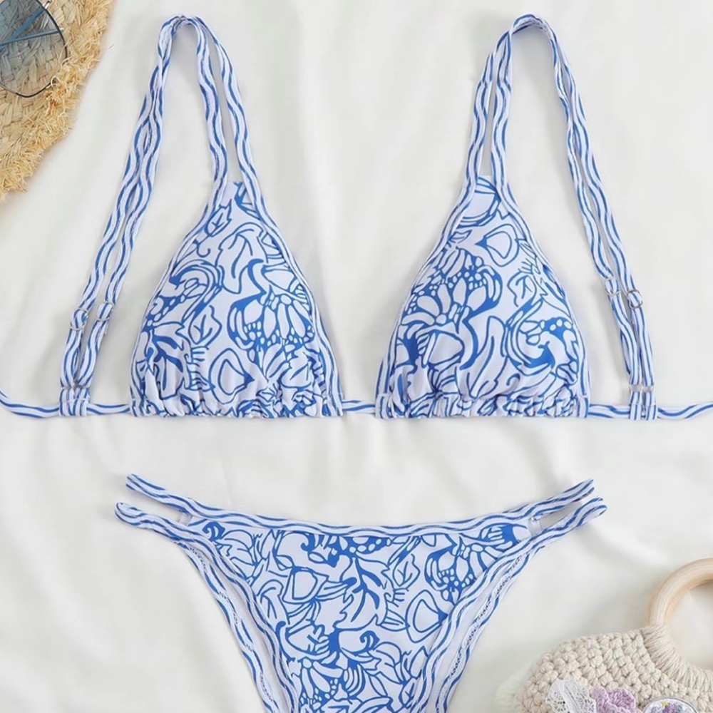 Abstract Bikini Top